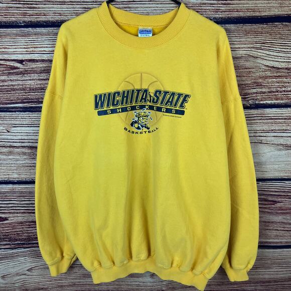 Vintage Wichita State Shockers College Basketball Crewneck - Picture 2 of 6